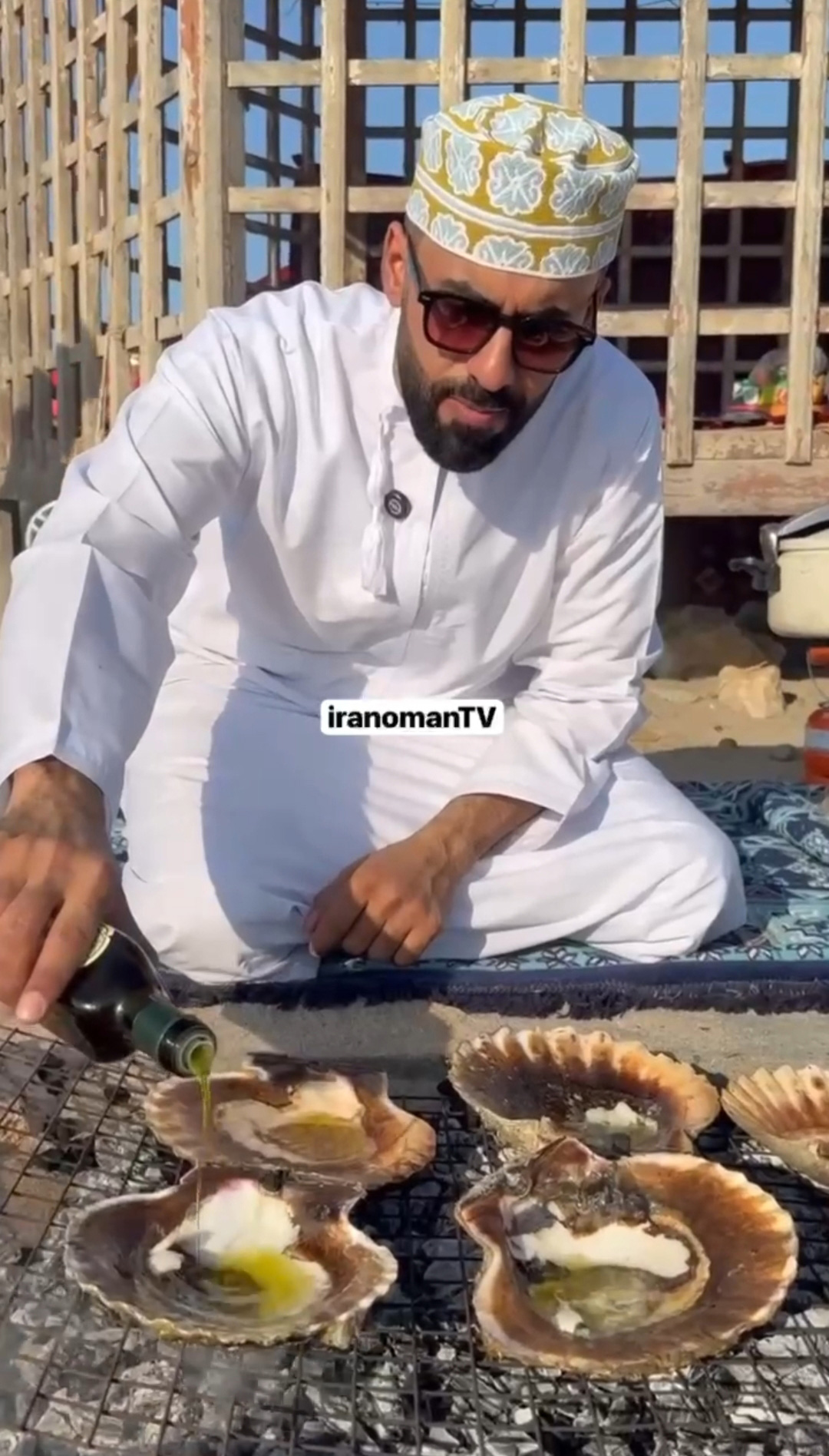 خوراک صدف سنتی